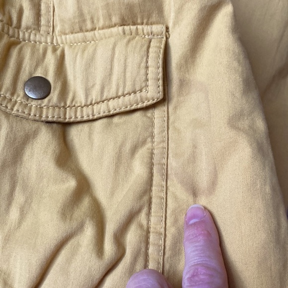 Mossimo tan/gold jacket with hood - Picture 7 of 7